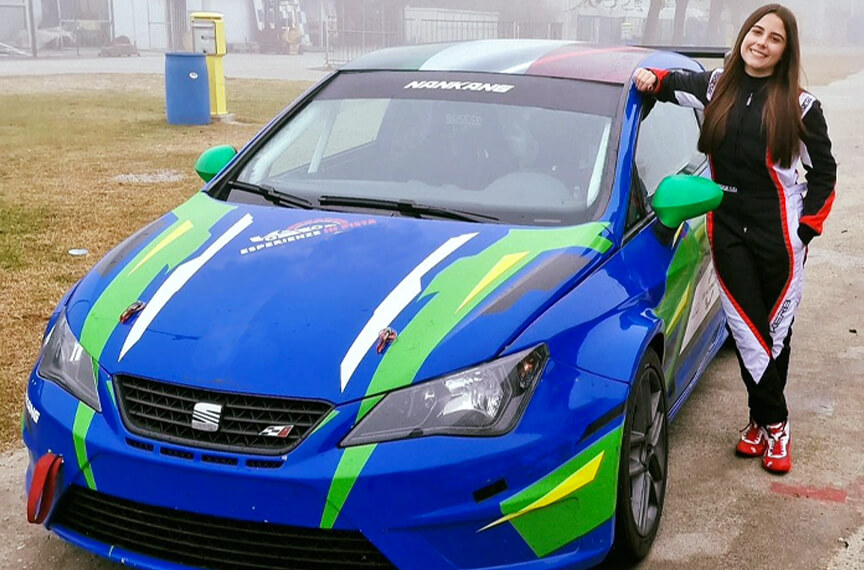 remigio su seat ibiza cup dsg della scuderia esperienze in pista